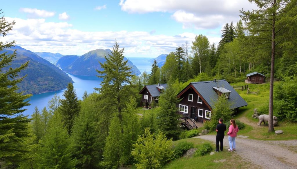 Ferdighytter i norske byer