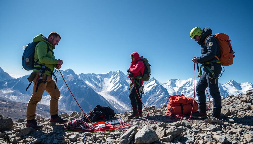 Fjellklatring forberedelser og sikkerhet