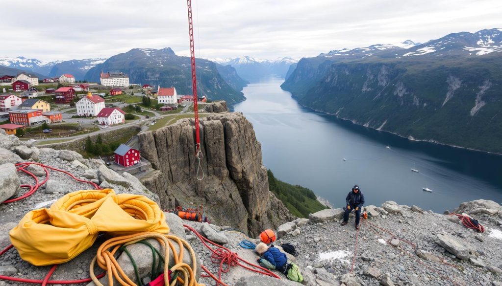 Fjellsikring i norske byer