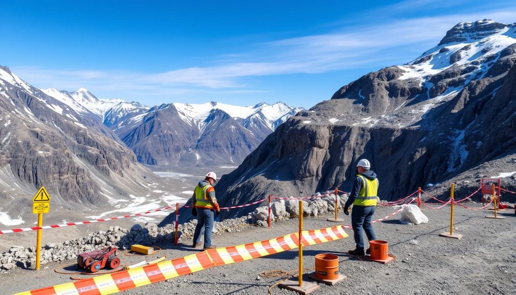 Fjellsprengning sikkerhetstips