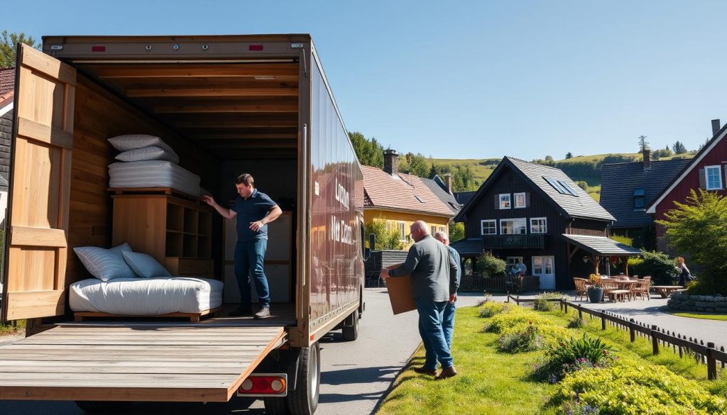 Flyttebyrå i norske byer