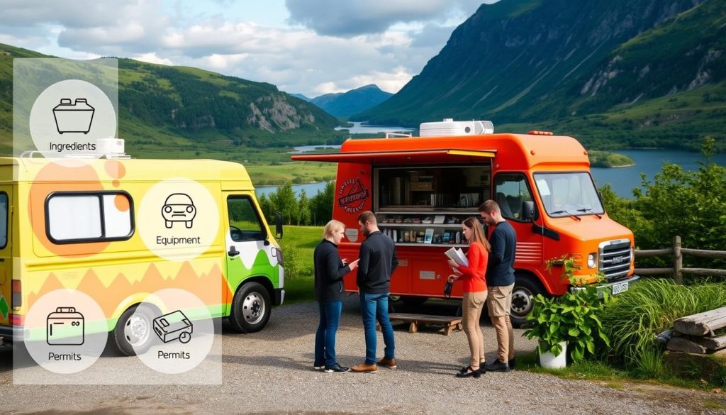 Food truck prisfaktorer