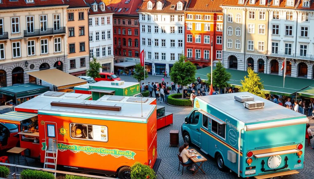 Foodtrucks i norske byer