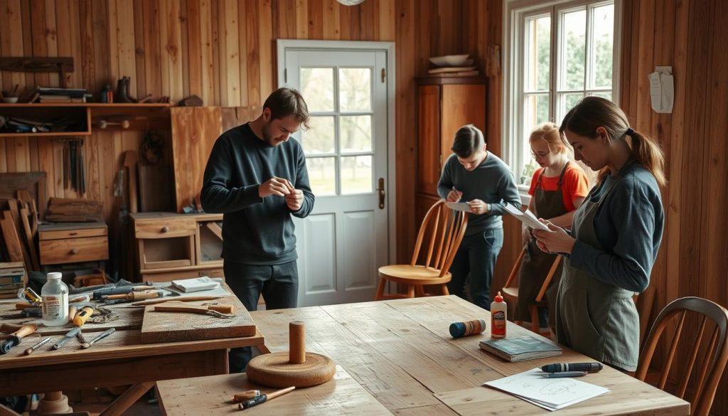 Forberedelse av møbelreparasjon