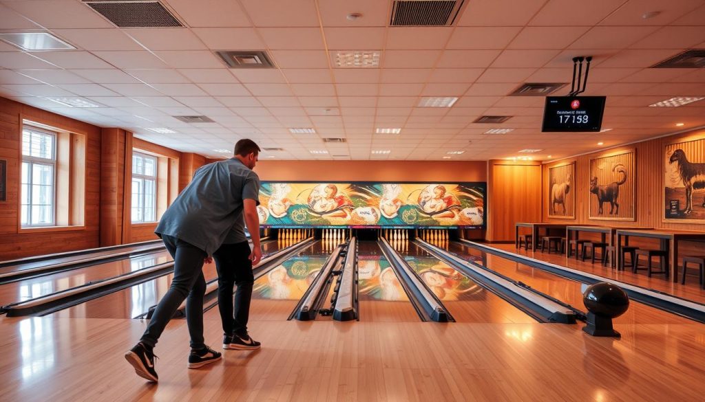 Forberedelse til bowlingmesterskap