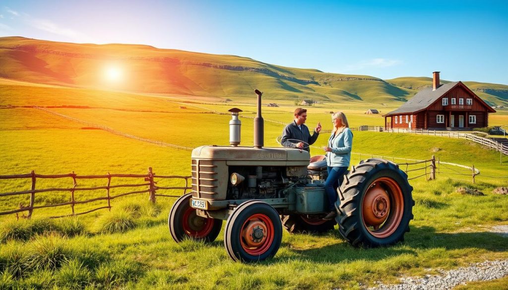 Forsikring på gammel traktor