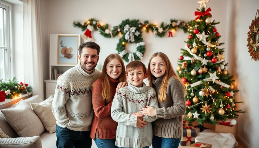 Fotografer for julekort og familiebilder