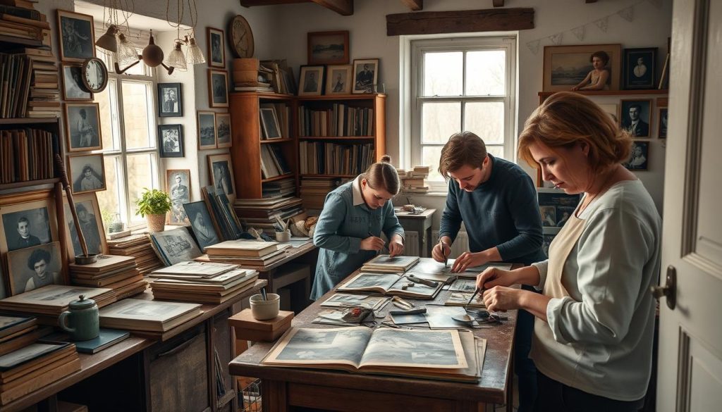 Fotorestaurering i norske byer