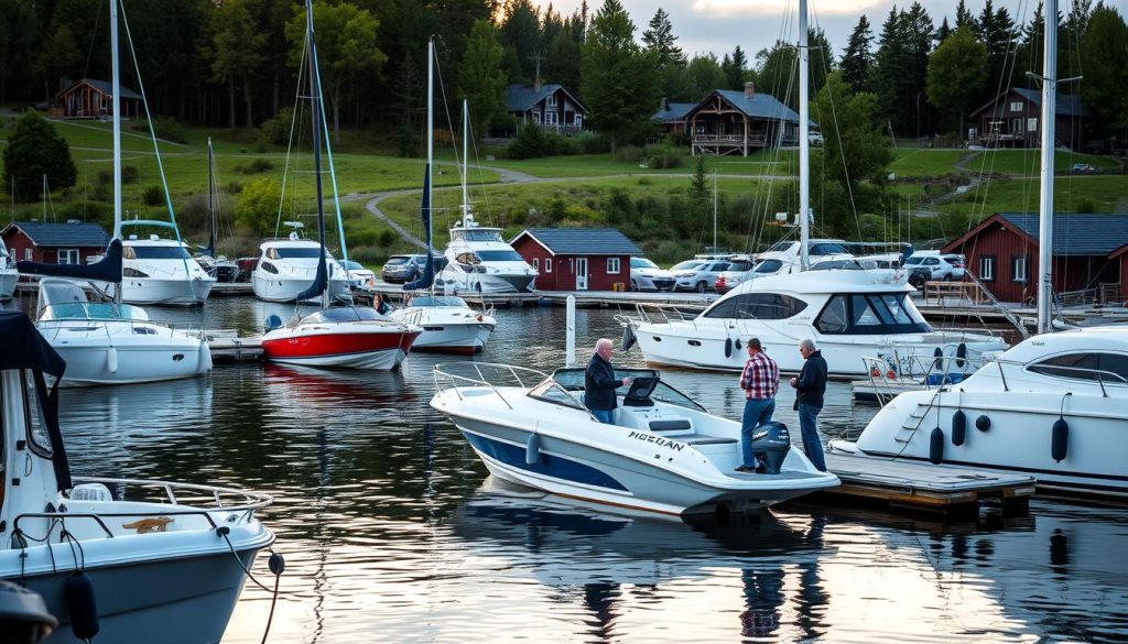 Fritidsbåt tjenester