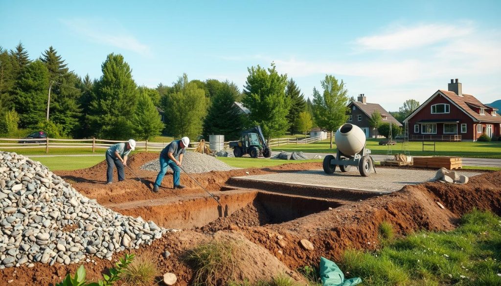 Fundament for nybygg og renovering