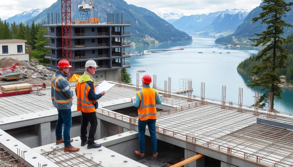 Fundament påbygg i norske byer