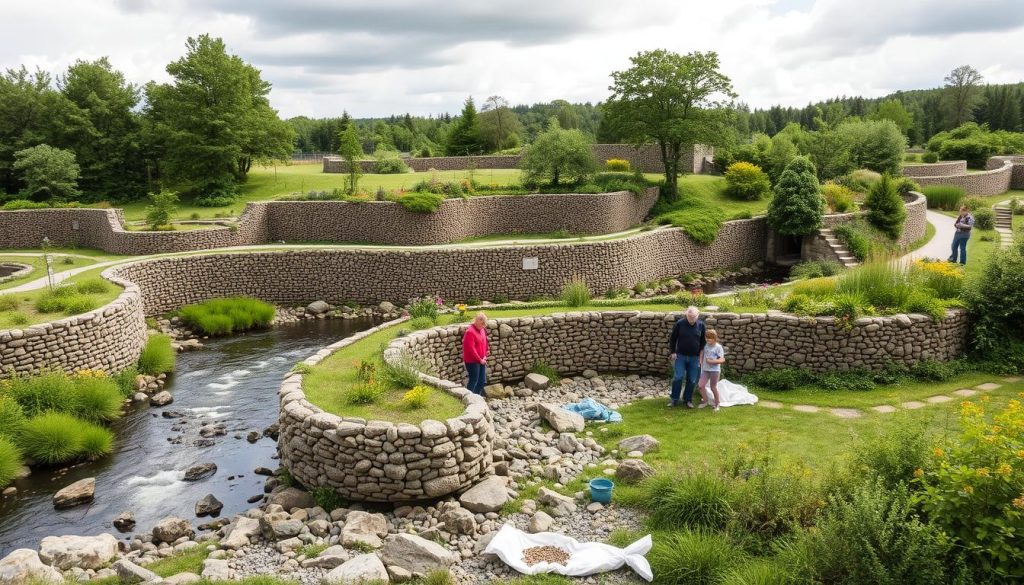 Gabionmur bruksområder