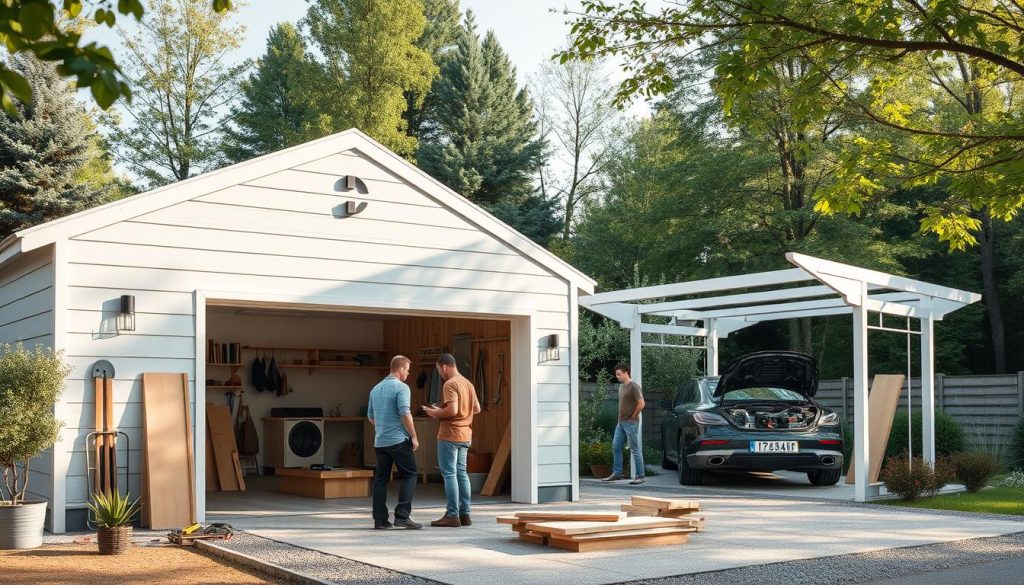 Garasje byggesett og carport tjenester