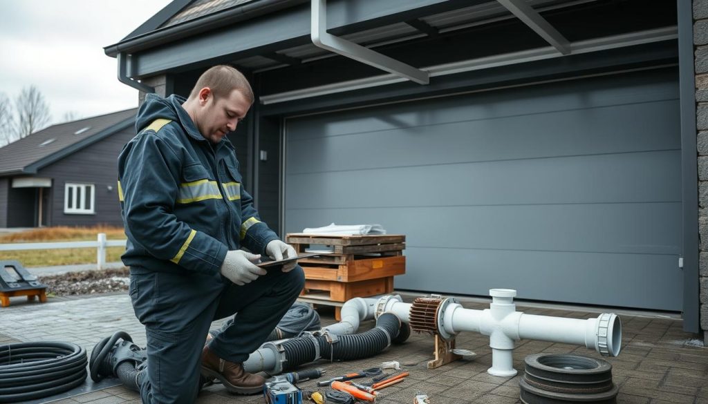 Garasje dreneringstjenester