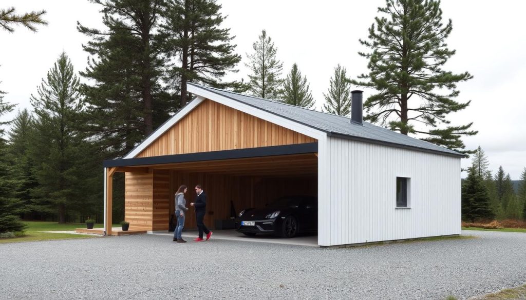 Garasje og carport priseksempel