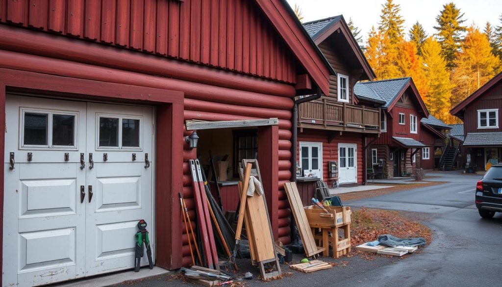 Garasjedørreparasjon i norske byer