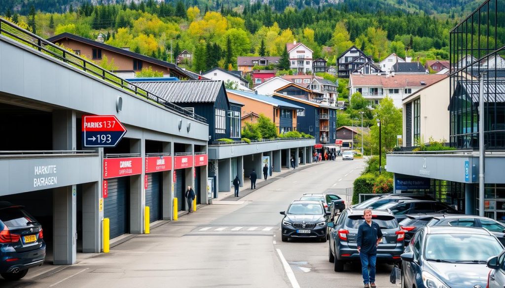 Garasjekostnader i norske byer