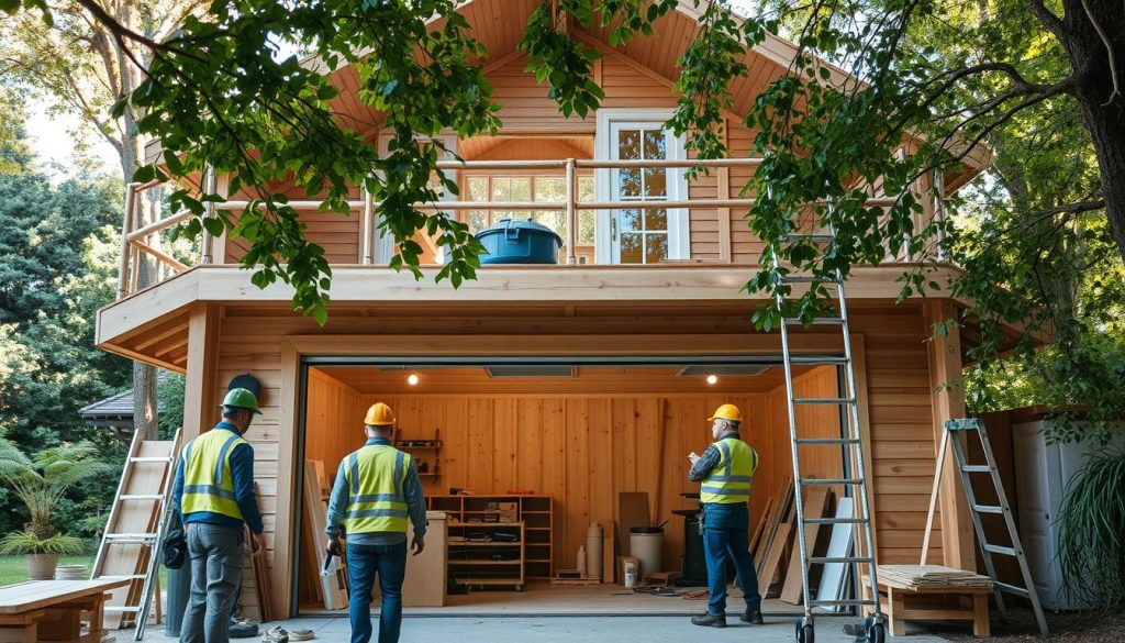 Garasjeloft tjenester og byggetjenester