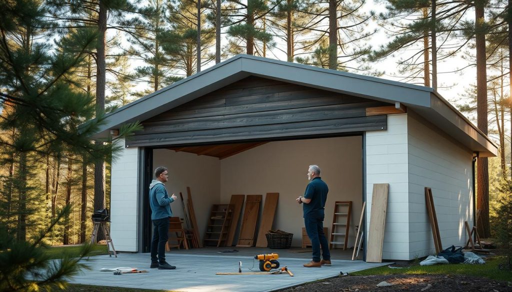 Garasjeombygging råd og takheving tips