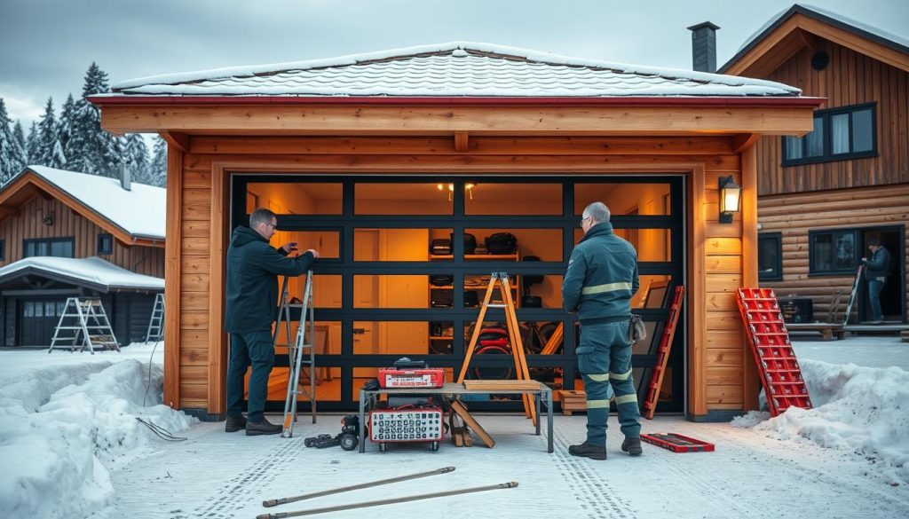 Garasjeport installasjon tips og råd