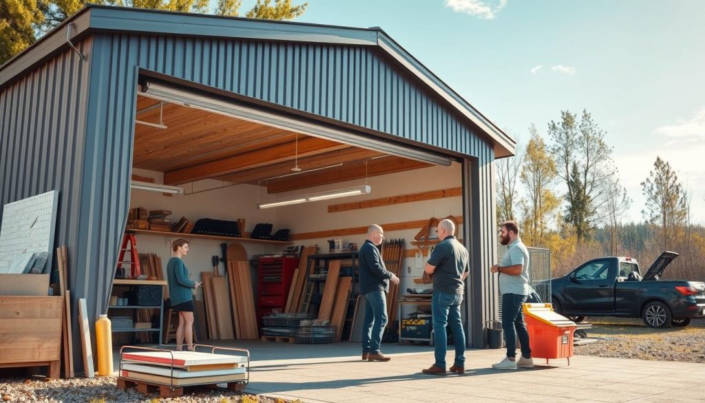 Garasjetjenester og materialkostnader