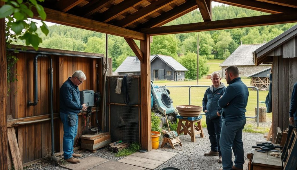 Gården Rørleggerservice VVS tjenester