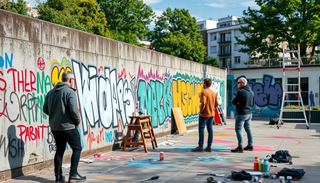 Gatekunstverk utendørs utfordringer