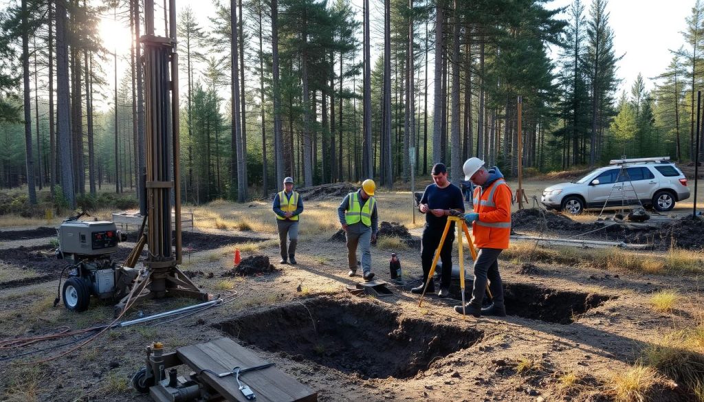 Geoteknisk undersøkelse prosjekter