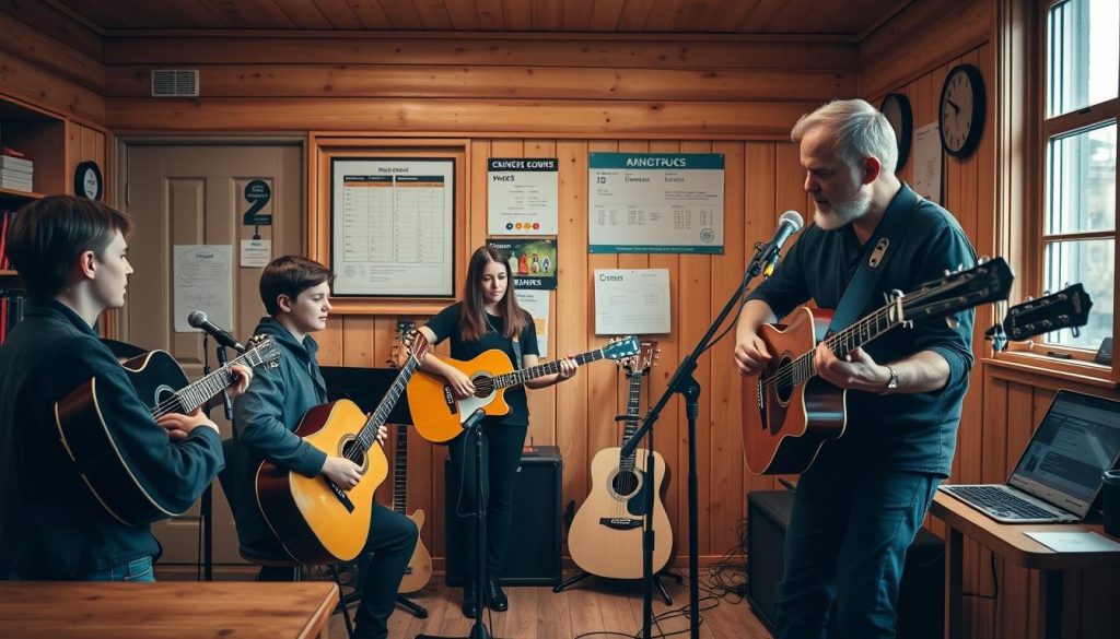 Gitarlærer priser og kostnader