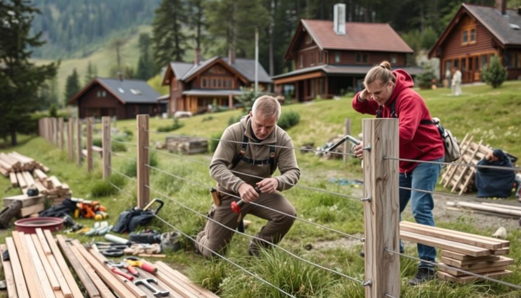 Gjerde montør installasjonstips