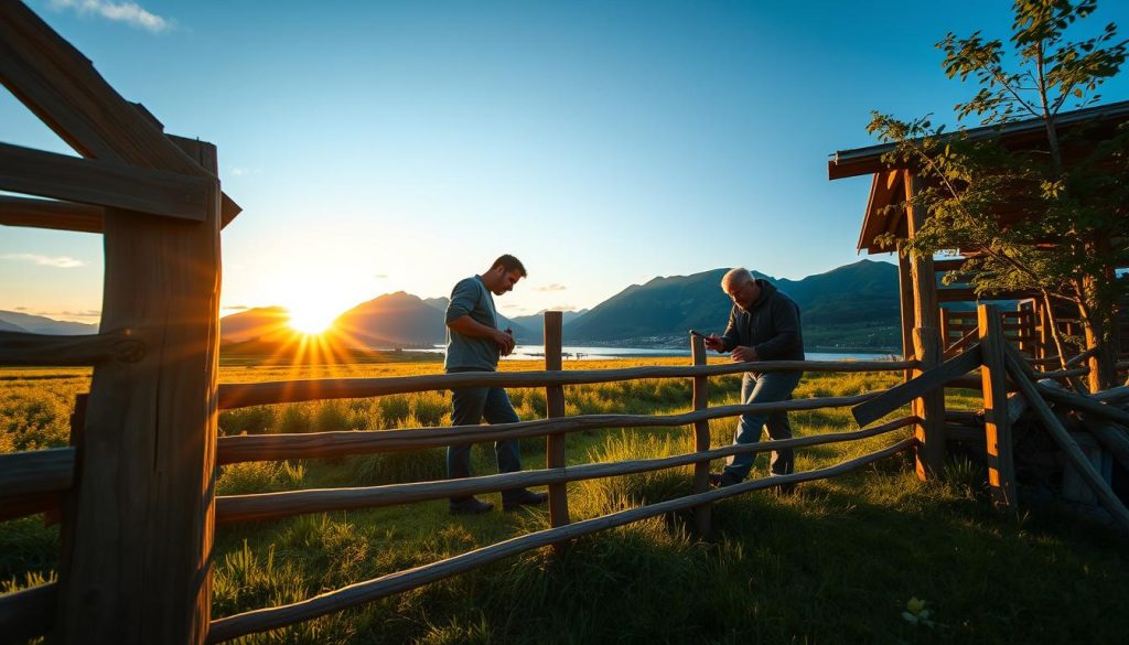 Gjerdebygging priser i Norge