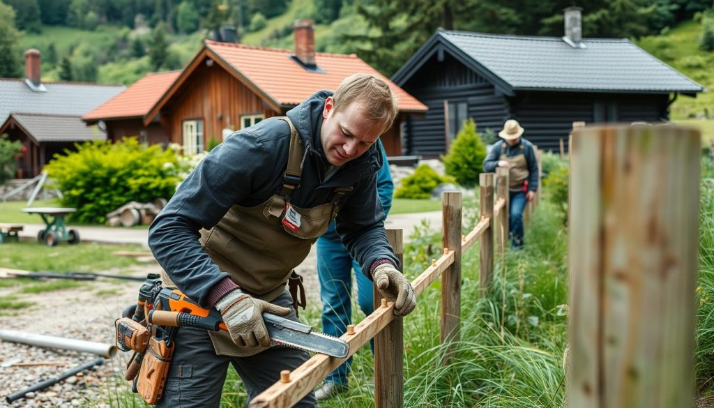 Gjerdemontør profesjonell veiledning