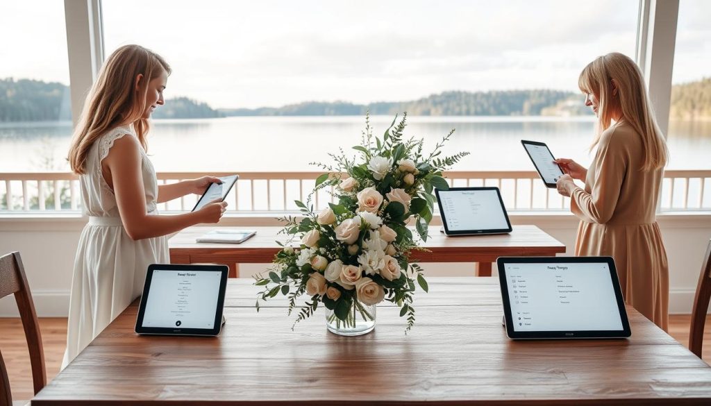 Gjestehåndtering bryllup systemer