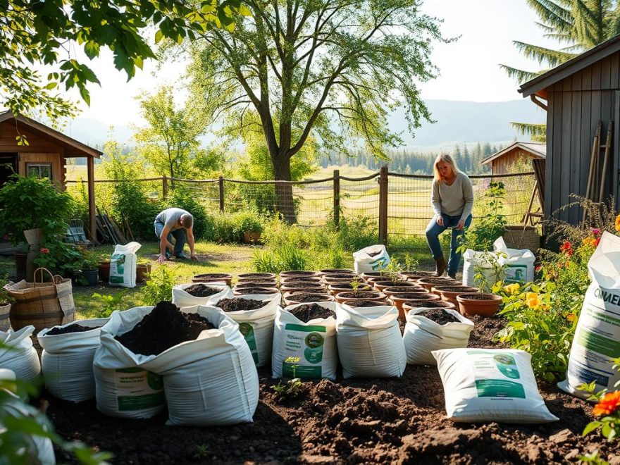 Gjødsel og plantejord