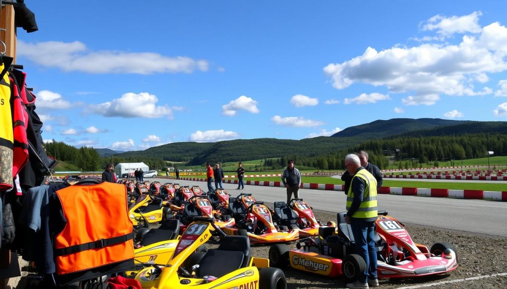 Gokart sikkerhetsutrustning Elverum