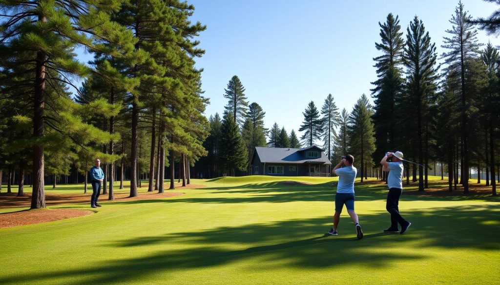 Golfinstruktør lokasjon