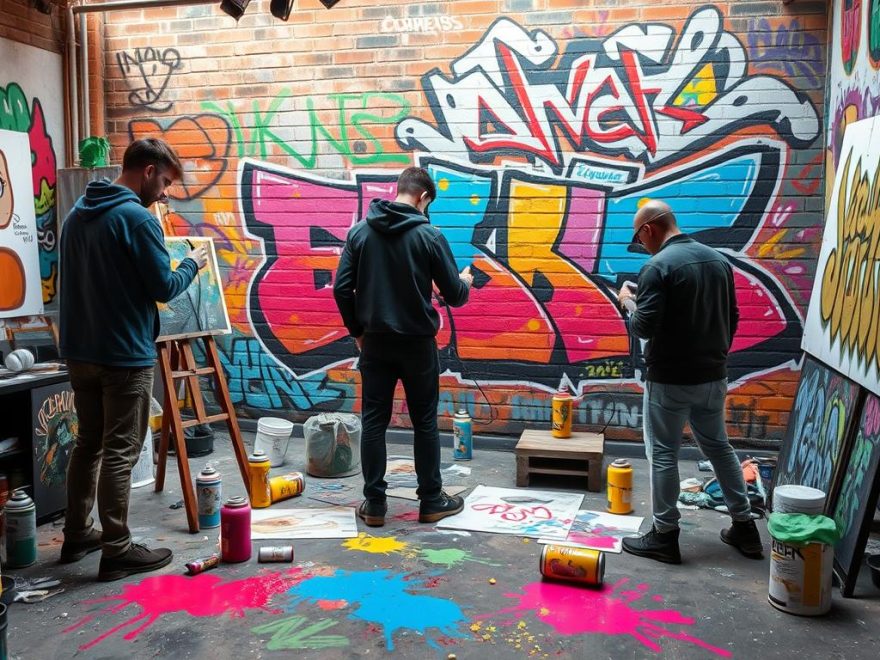 Graffiti-workshops og kurs