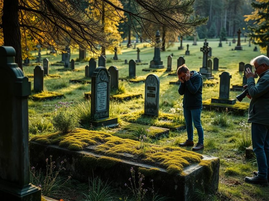 Gravstedsøk og fotografering