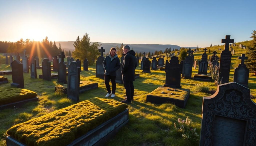 Gravstedsøk og fotografering tips