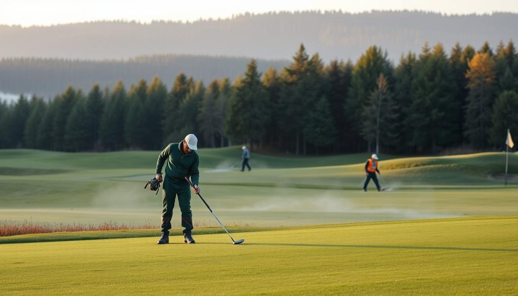 Greenkeeper tjenester og vedlikehold