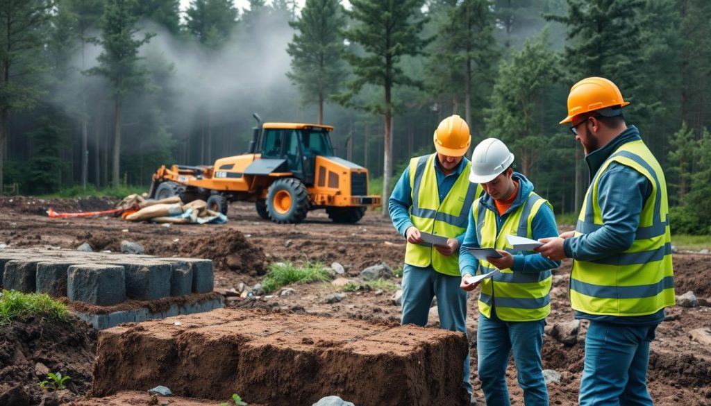 Grunnarbeid og fundamentering prosjekt