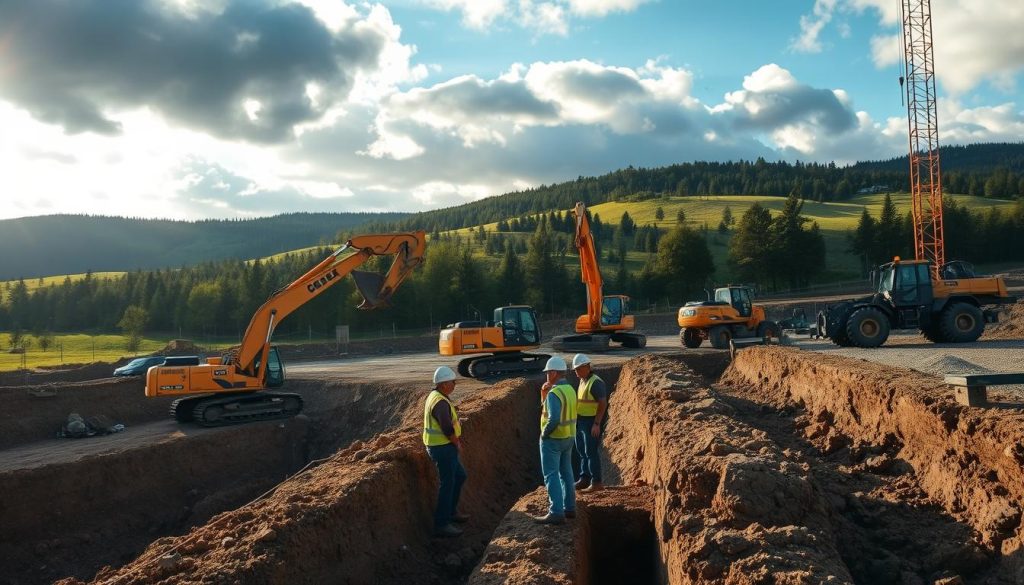 Grunnarbeid og maskinarbeid tips