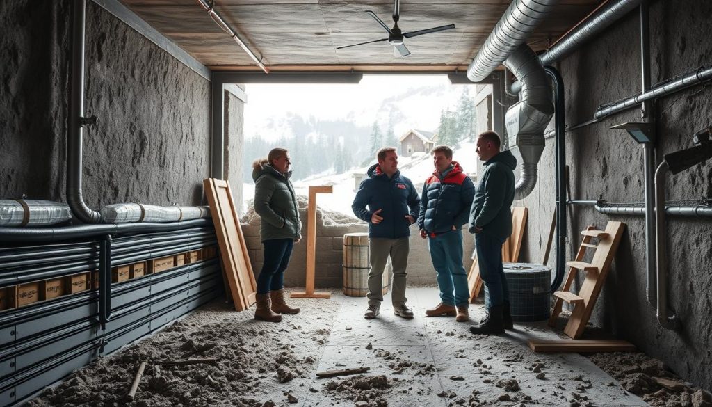 Grunnmur beskyttelse og ventilering