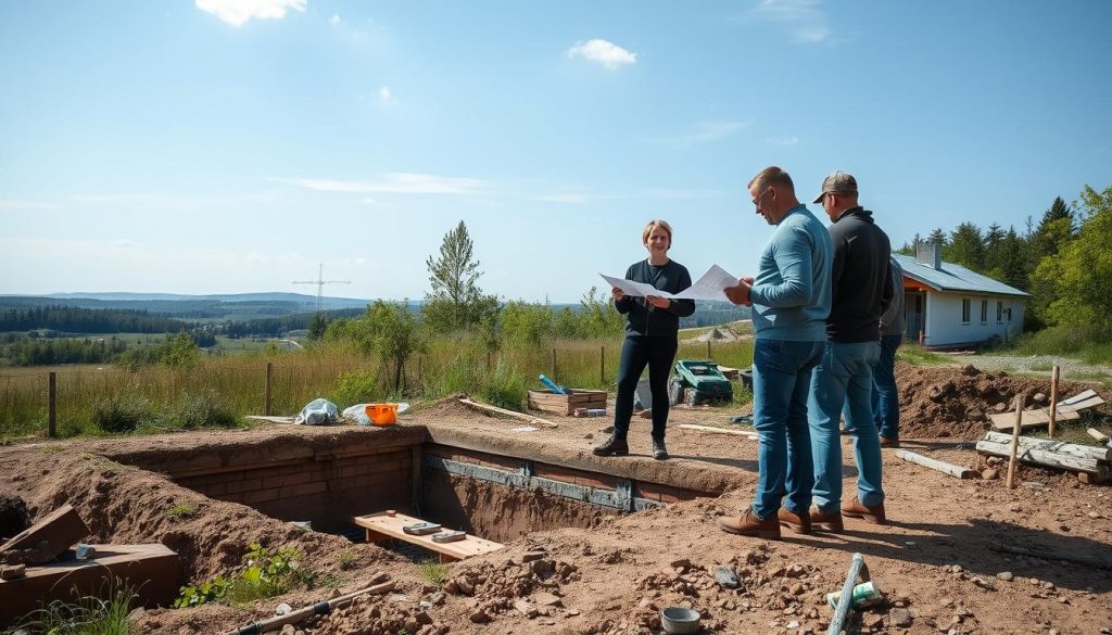 Grunnmur fundamentering råd