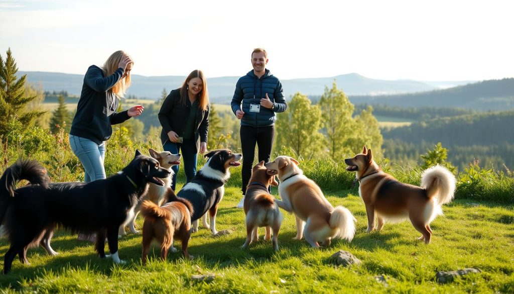 Gruppekurs i hundedressur