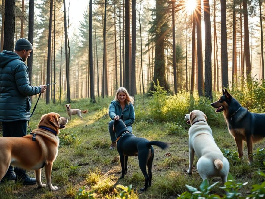 Gruppekurs i hundedressur