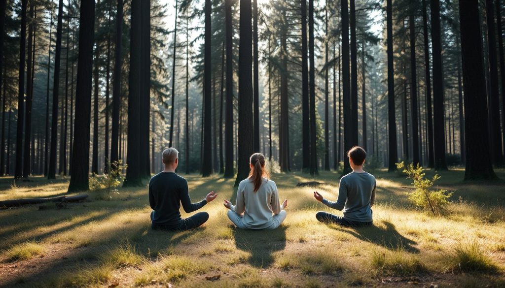 Gruppesesjoner i mindfulness