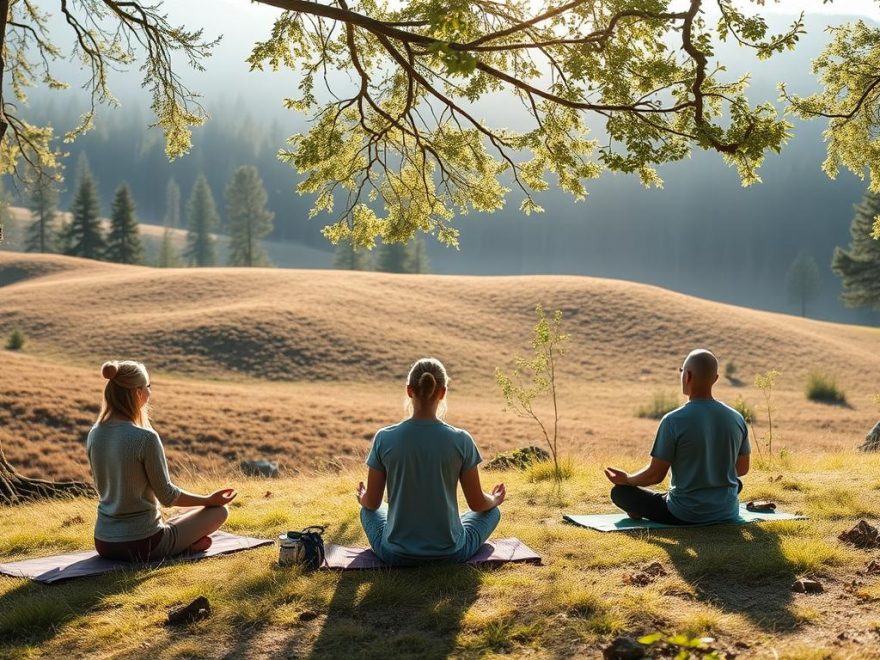 Gruppesesjoner i mindfulness