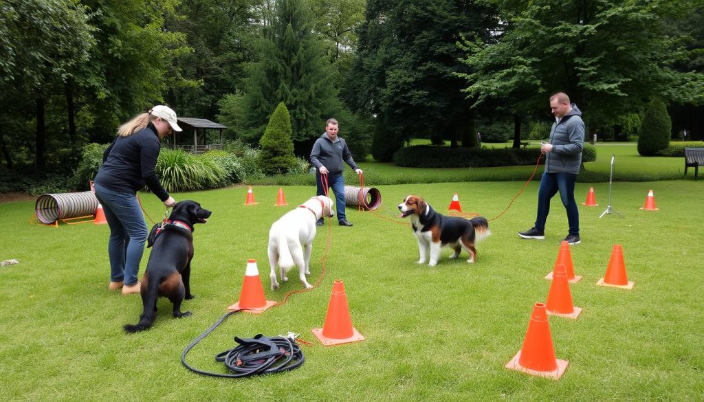 Gruppetrening hund utstyr