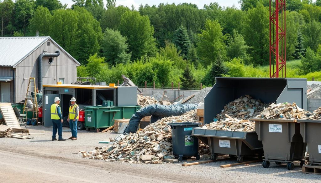 Håndtering byggeavfall leverandør